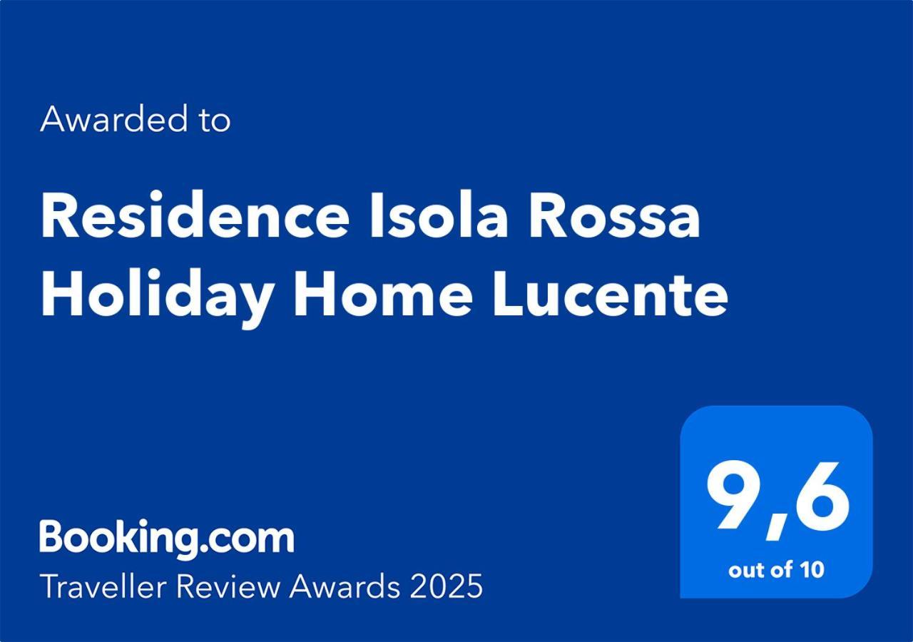 Residence Isola Rossa Holiday Home Lucente Exterior foto